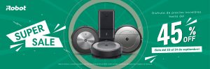 Ofertas Flash Sale iRobot 22 - 24 Septiembre